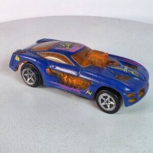 Hot Wheels Scorch 3418 WD Blue/Orange Sizzler Rare 1998 Loose Collectible Car